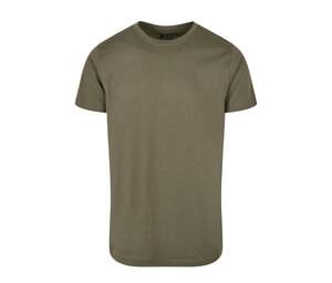 BUILD YOUR BRAND BYB010 - BASIC ROUND NECK T-SHIRT Olive