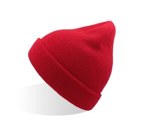 ATLANTIS HEADWEAR AT250 - Recycled polyester beanie Red