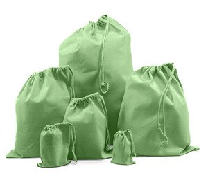 NEWGEN NG120 - RECYCLED COTTON BAG Heather Lime