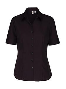 Seidensticker 080605 - Seidensticker Regular Fit 1/2 Kent Women Black