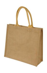 Shugon SH1107 - Chennai Short Handled Jute Shopper Bag Natural