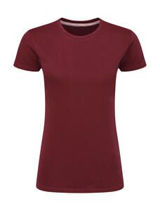 SG Signature SGTee F - Signature Tagless Tee Women Burgundy