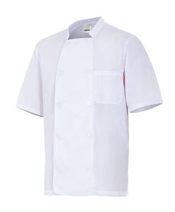 Velilla 405201 - SS POPLIN CHEF JACKET White