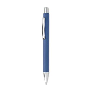 GiftRetail MO2067 - OLYMPIA Recycled paper push ball pen Royal Blue