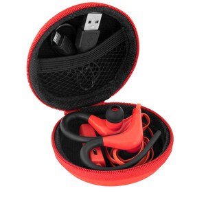 EgotierPro 36508 - RUN WIRELESS HEADPHONES Red