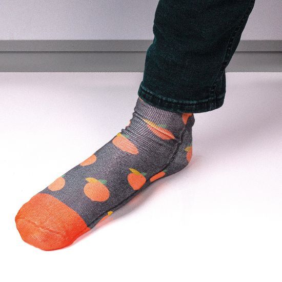 EgotierPro 38040 - Polyester Sock, One Size, Full Color FOOT