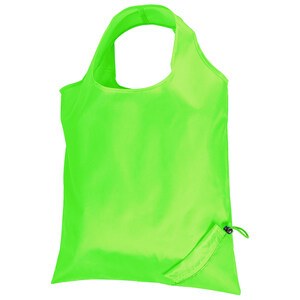 EgotierPro 38041 - 210D Polyester Bag with Integrated Handles FRAISE Green