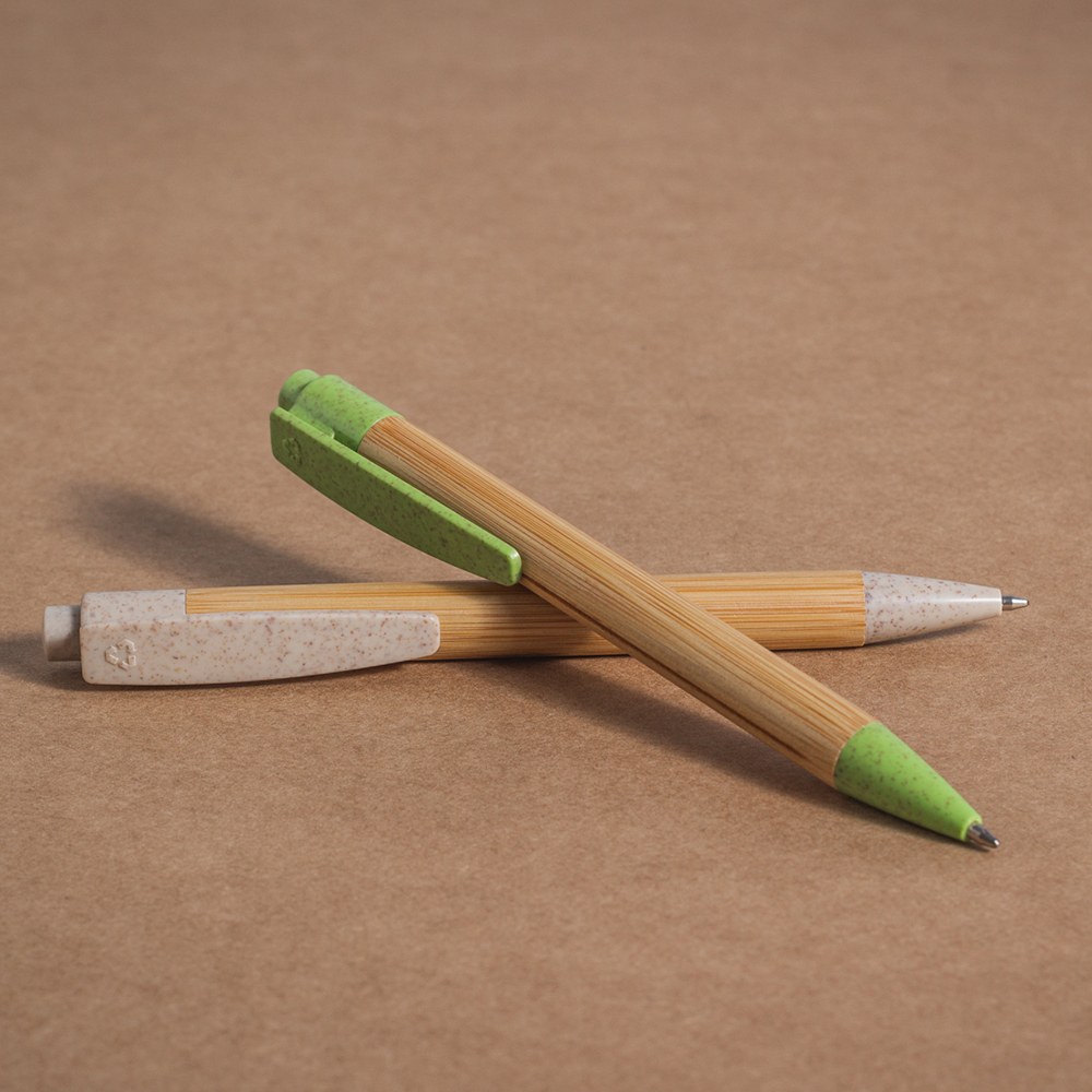 EgotierPro 50016 - Bamboo Pen with PP and Wheat Fiber MALMO