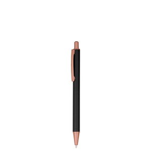 EgotierPro 39565 - Aluminum Pen with Matte Pink Ends LUXURY Black