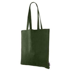 EgotierPro 50648 - 100% Recycled Cotton Long Handle Bag TELL Unique