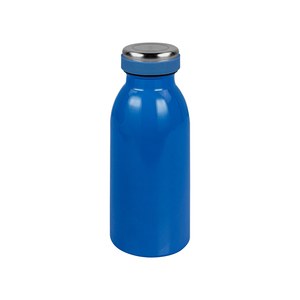 EgotierPro 52013 - 350ml Double Wall Stainless Steel Bottle Blue