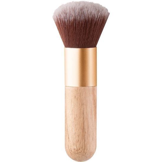 EgotierPro 52518 - Beech Wood Multipurpose Makeup Brush KULM