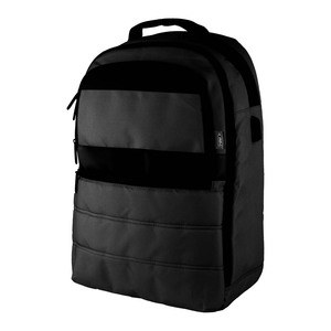 EgotierPro 52081 - RPET Backpack with Padded Laptop Compartment, USB WAY