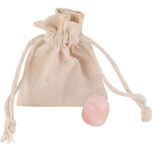 EgotierPro 53516 - Natural Stone in Cotton Bag - Choose Color KITO