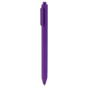 EgotierPro 53569 - Blue Ink Pen with Rubber Finish KATOA Morado