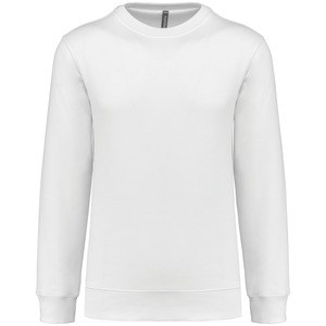 Kariban K4035 - Unisex Round neck Sweatshirt White