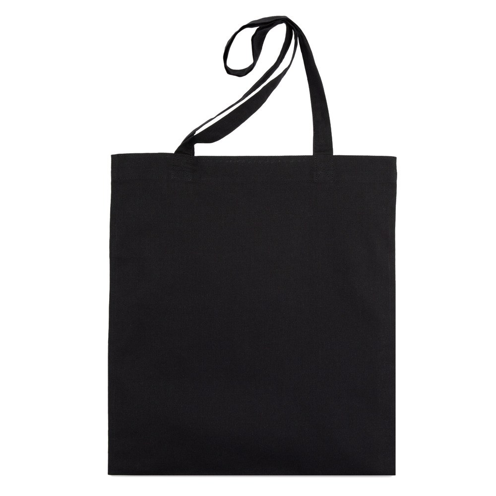 Kimood KI6201 - K-loop organic cotton flat tote bag