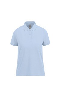 B&C CGPW461 - MY POLO 180 Ladies' short sleeves Blush Blue