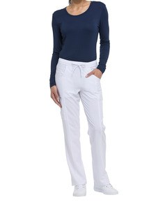 Dickies Medical DKE010 - Ladies’ mid-rise drawstring trousers White