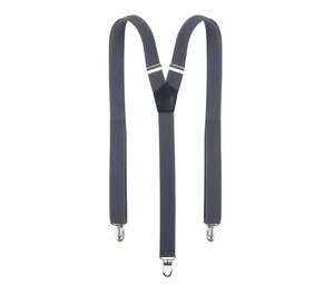 KARLOWSKY KYAG2 - SUSPENDERS CLASSIC Anthracite
