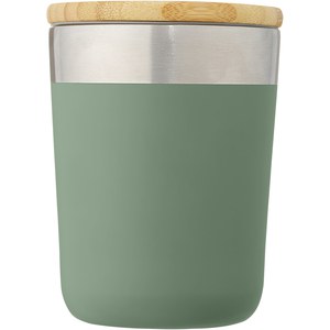 GiftRetail 100670 - Lagan 300 ml copper vacuum insulated stainless steel tumbler with bamboo lid