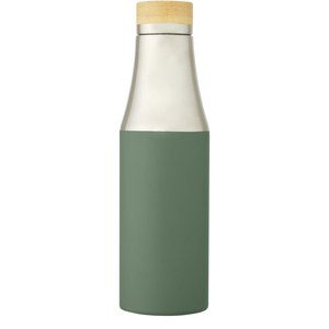 GiftRetail 100667 - Hulan 540 ml copper vacuum insulated stainless steel bottle with bamboo lid
