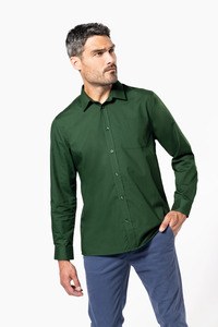 Kariban K545 - JOFREY - MENS LONG SLEEVE EASY CARE POLYCOTTON POPLIN SHIRT