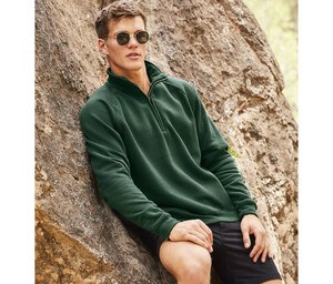 Fruit of the Loom SC276 - Mens Premium Zip-Neck Sweatshirt