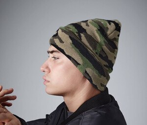 Beechfield BF419 - Camouflage cuff beanie