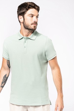 Kariban K209 - Mens short-sleeved organic piqué polo shirt