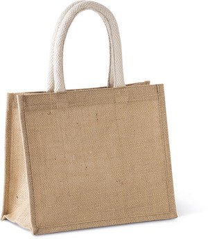 Kimood KI0273 - Jute canvas tote bag - medium model