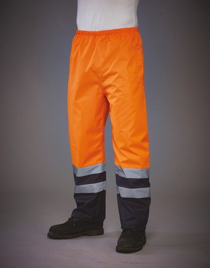 Yoko YHVS46 - Hi-Vis Waterproof Over Trousers