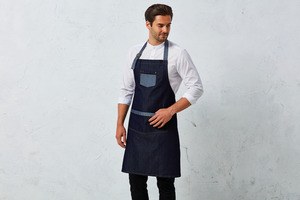 Premier PR127 - "Domain" Bib Denim Apron