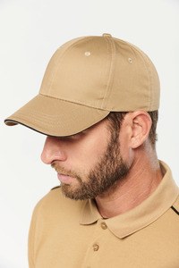 WK. Designed To Work WKP145 - Oekotex certified 6 panels cap with sandwich peak