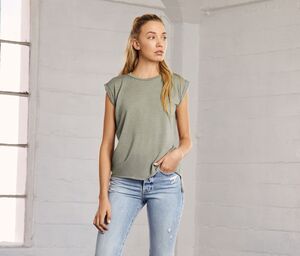 Womens-t-shirt-with-rolled-sleeves-Wordans