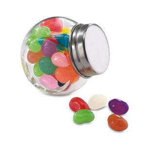 GiftRetail KC7103 - BEANDY Glass jar with jelly beans