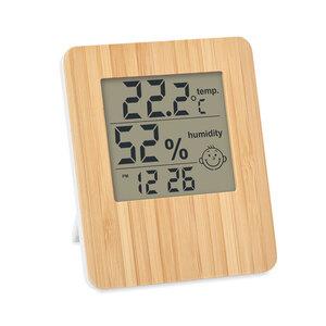 GiftRetail MO6562 - SUNCITY Bamboo weather station