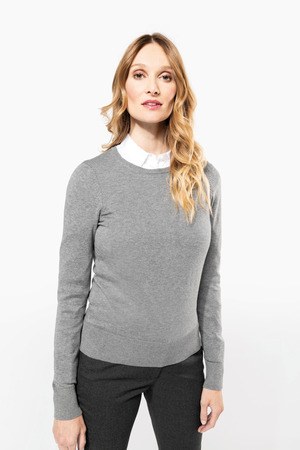 Kariban Premium PK901 - Ladies crew neck Supima® jumper