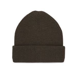 K-up KP951 - Ribbed beanie with double turn-up