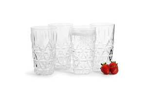 Inside Out LT52115 - Sagaform Acryl picnic tumblers 400ml set of 4