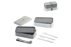 TopPoint LT91107 - Lunchbox Bento with cutlery 1250ml