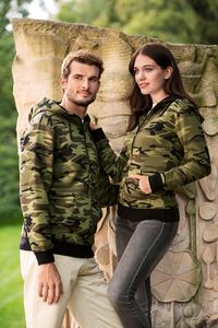 Malfini C19C - Camo Zipper Sweatshirt Gents