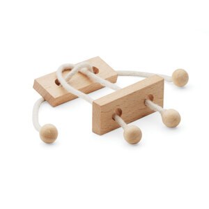 GiftRetail MO6990 - NEURONA Wooden brain teaser rectangle