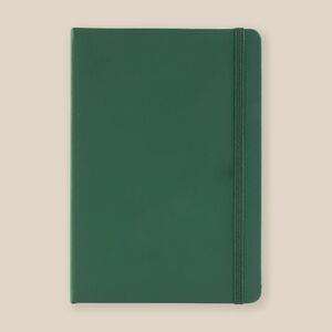 EgotierPro 30083 - A5 PU Cover Notebook with Elastic Band LUXE