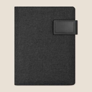 EgotierPro 39507 - A5 Polyester Portfolio with Magnetic Closure CREDIT