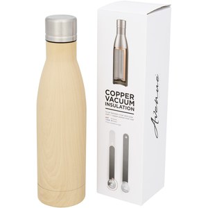 GiftRetail 100515 - Vasa 500 ml wood-look copper vacuum insulated bottle