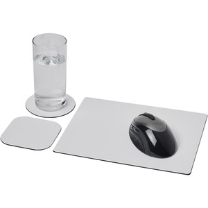 GiftRetail 210526 - Brite-Mat® mouse mat and coaster set combo 1